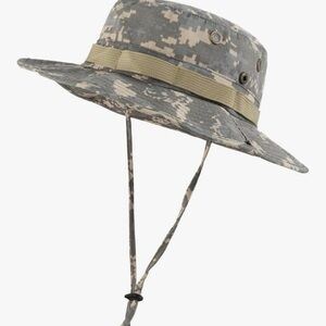 Camouflage Bucket Hat with Strap